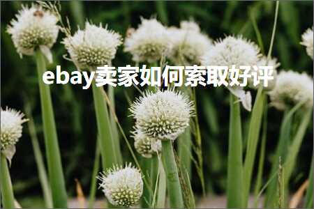 跨境电商知识:ebay卖家如何索取好评